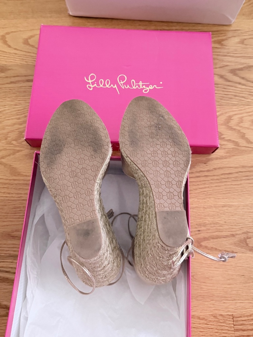 Lilly Pulitzer Aleena Wedge (8) - Picture 13 of 16